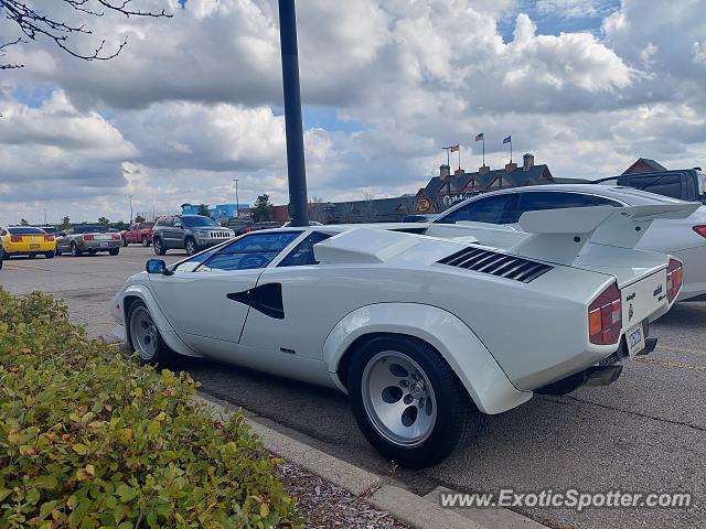 Lamborghini Countach spotted in Aurbun hills, Michigan