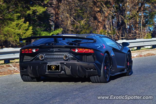 Lamborghini Aventador spotted in Potomac, Maryland