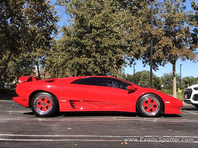 Lamborghini Diablo spotted in Thousand Oaks, California