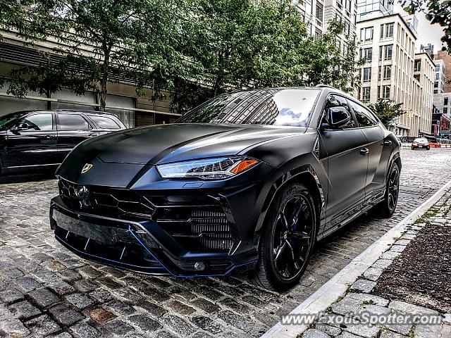 Lamborghini Urus spotted in Manhattan, New York