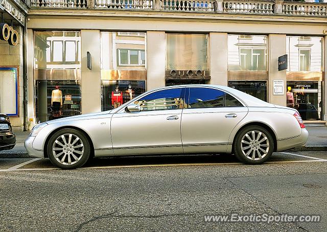 Mercedes Maybach spotted in Zurich, Switzerland