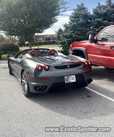 Ferrari F430 spotted in Plainfield, Indiana