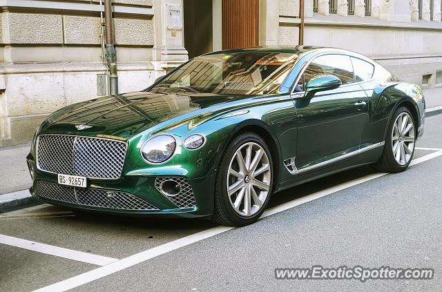 Bentley Continental spotted in Zürich, Switzerland