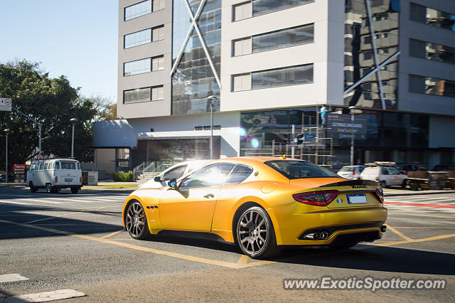 Maserati GranTurismo spotted in Curitiba, PR, Brazil