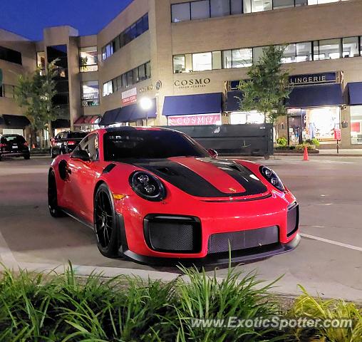Porsche 911 GT2 spotted in Birmingham, Michigan