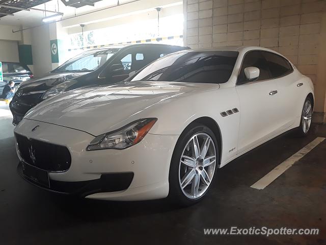 Maserati Quattroporte spotted in Jakarta, Indonesia