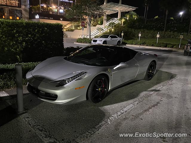 Ferrari 458 Italia spotted in Orlando, Florida