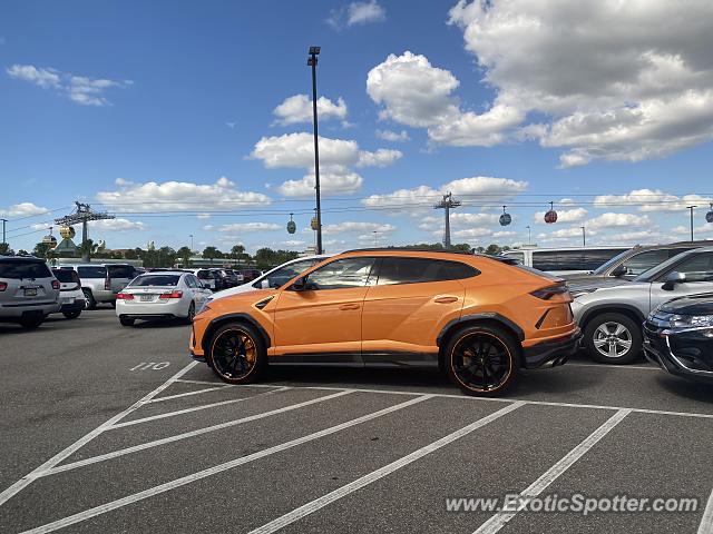 Lamborghini Urus spotted in Orlando, Florida