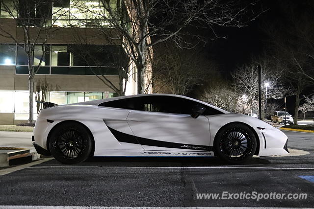 Lamborghini Gallardo spotted in Dulles, Virginia
