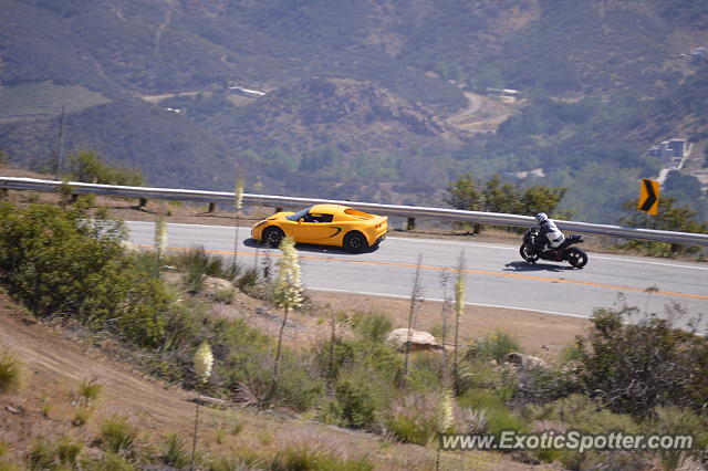 Lotus Elise spotted in Los Angeles, California