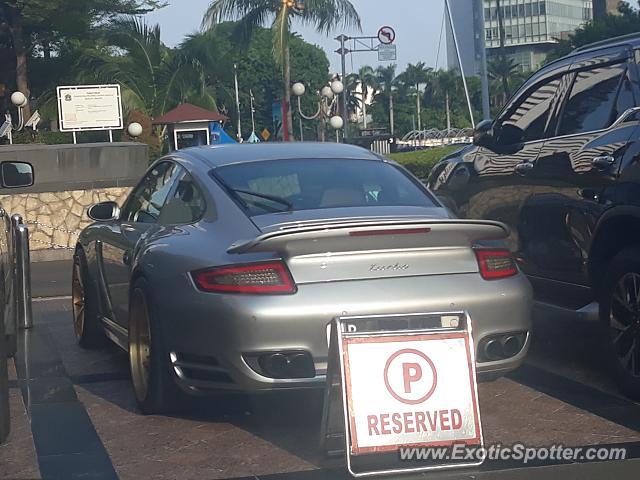 Porsche 911 Turbo spotted in Jakarta, Indonesia