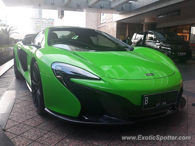 Mclaren 650S spotted in Jakarta, Indonesia