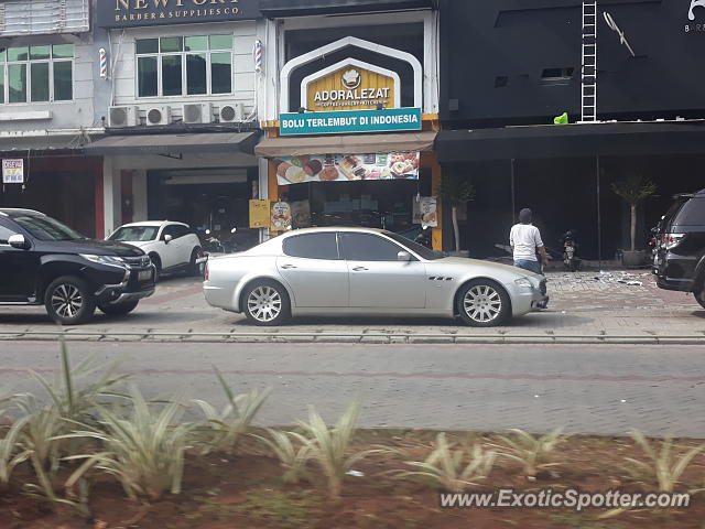Maserati Quattroporte spotted in Jakarta, Indonesia