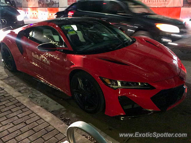 Acura NSX spotted in Austin, Texas