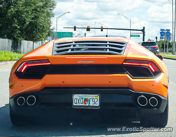 Lamborghini Huracan spotted in Orlando, Florida