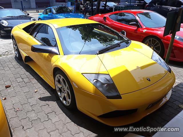 Lamborghini Murcielago spotted in Jakarta, Indonesia