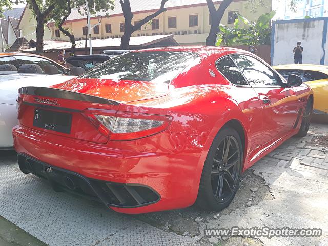 Maserati GranTurismo spotted in Jakarta, Indonesia