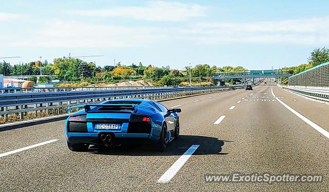 Lamborghini Murcielago spotted in Milano, Italy