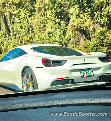 Ferrari 488 GTB spotted in Jacksonville, Florida