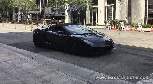 Lamborghini Gallardo spotted in Beverly Hills, California