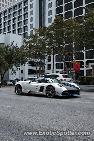 Pagani Huayra spotted in Austin, Texas