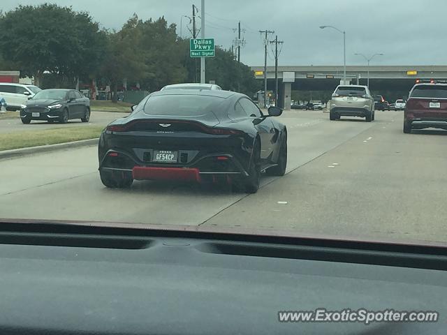 Aston Martin Vantage spotted in Dallas, Texas