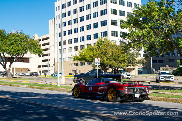 Pagani Zonda spotted in Austin, Texas