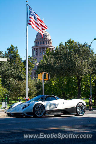 Pagani Zonda spotted in Austin, Texas