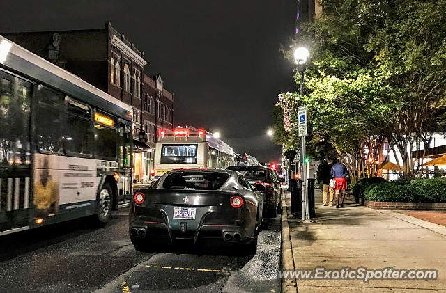 Ferrari F12 spotted in Greensboro, North Carolina