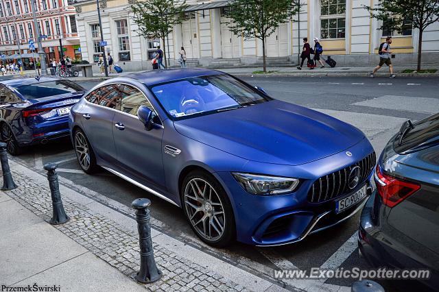Mercedes AMG GT spotted in Wroclaw, Poland
