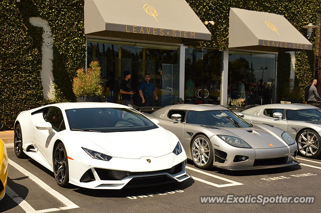 Lamborghini Huracan spotted in Newport Beach, California