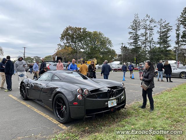 Pagani Huayra spotted in Greenwich, Connecticut