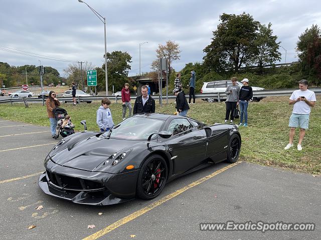 Pagani Huayra spotted in Greenwich, Connecticut