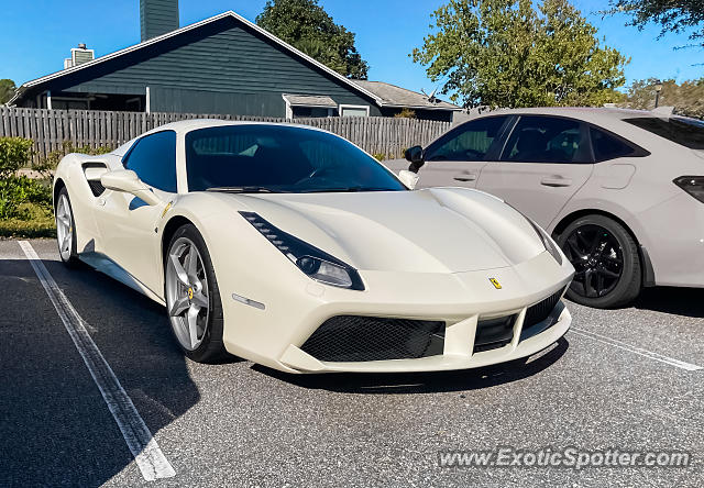 Ferrari 488 GTB spotted in Jacksonville, Florida