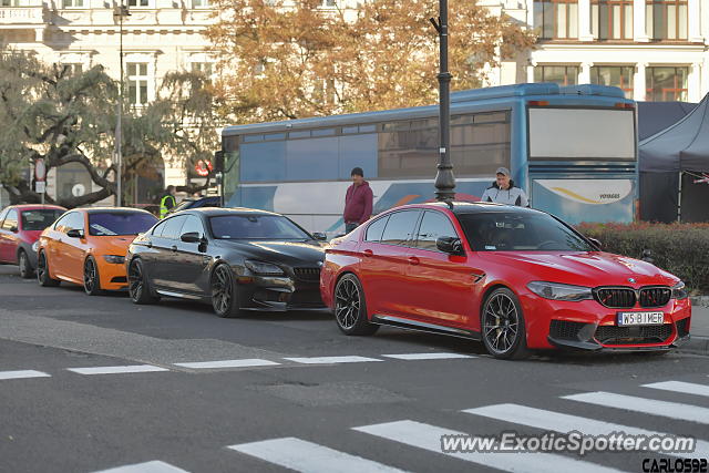 BMW M5 spotted in Warsaw, Poland