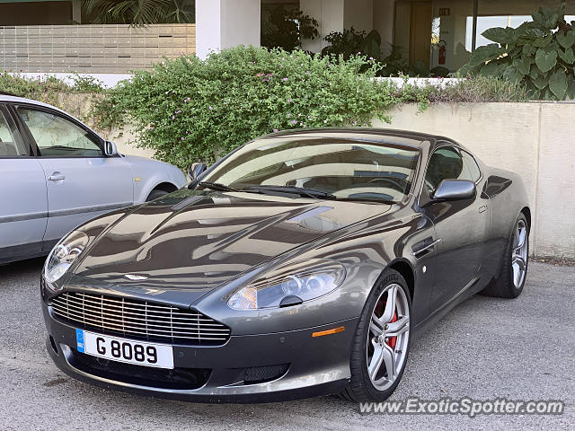 Aston Martin DB9 spotted in Vilamoura, Portugal