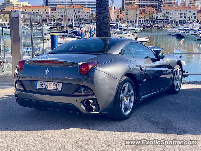 Ferrari California spotted in Vilamoura, Portugal