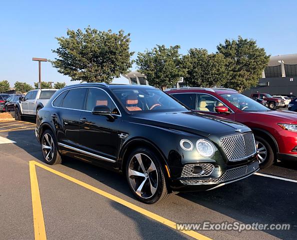Bentley Bentayga spotted in Dulles, Virginia