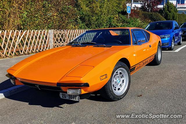 DeTomaso Pantera2 spotted in Geneva, Switzerland