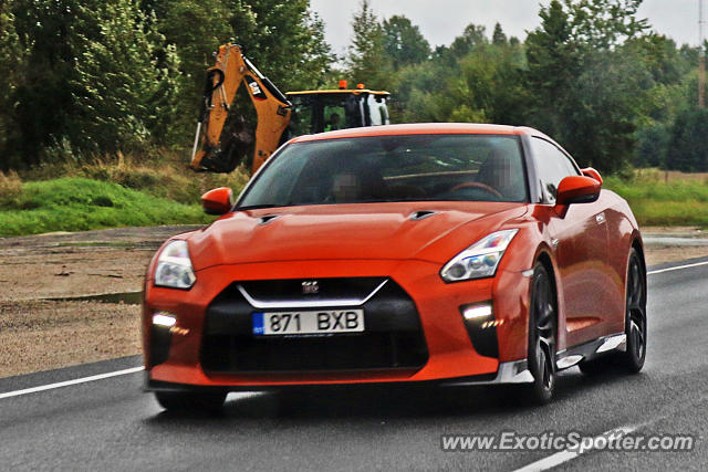 Nissan GT-R spotted in Märjamaa, Estonia