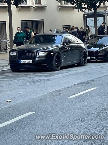 Rolls-Royce Wraith spotted in Istanbul., Turkey