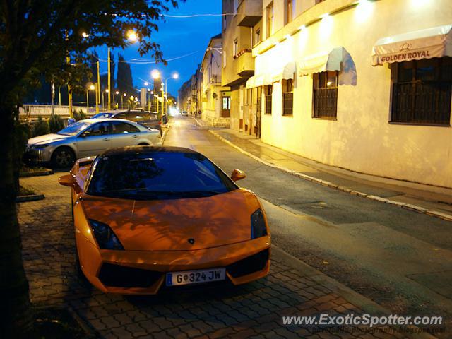Lamborghini Gallardo spotted in Kosice, Slovakia