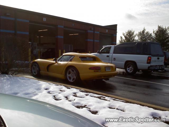 Dodge Viper spotted in Bel Air, Maryland