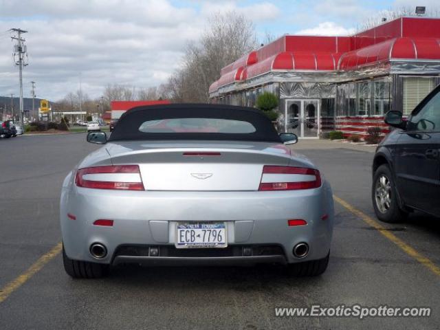 Aston Martin Vantage spotted in Oneonta, New York