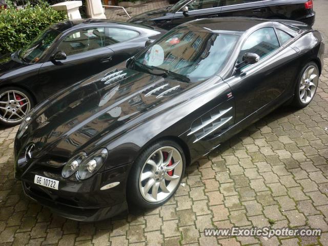 Mercedes SLR spotted in Le Mans, France