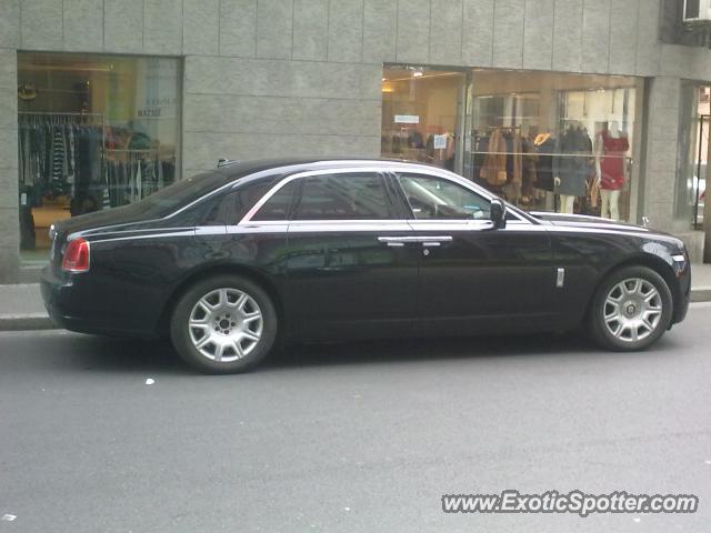 Rolls Royce Ghost spotted in SHANGHAI, China