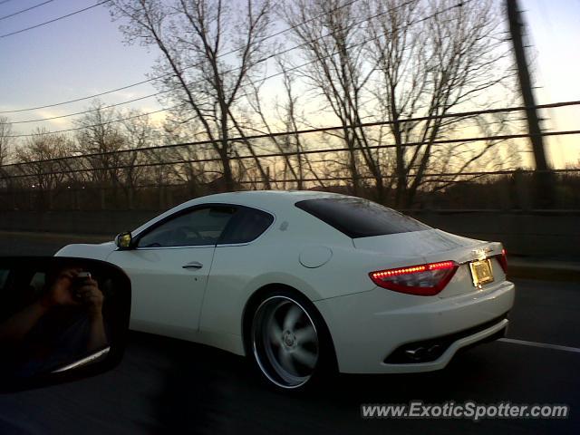 Maserati GranTurismo spotted in Parkway, New Jersey