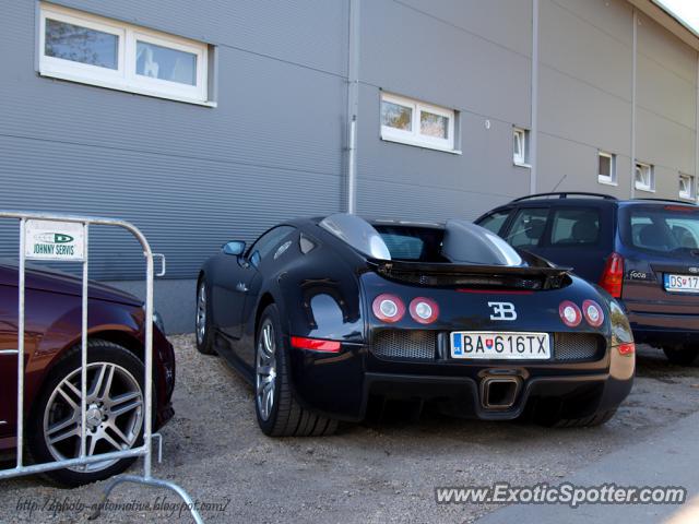 Bugatti Veyron spotted in Slovakiaring, Slovakia
