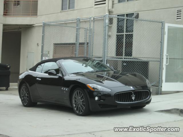 Maserati GranTurismo spotted in San Diego, California
