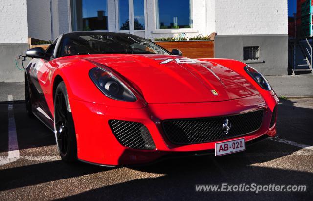 Ferrari 599GTB spotted in Knokke, Belgium